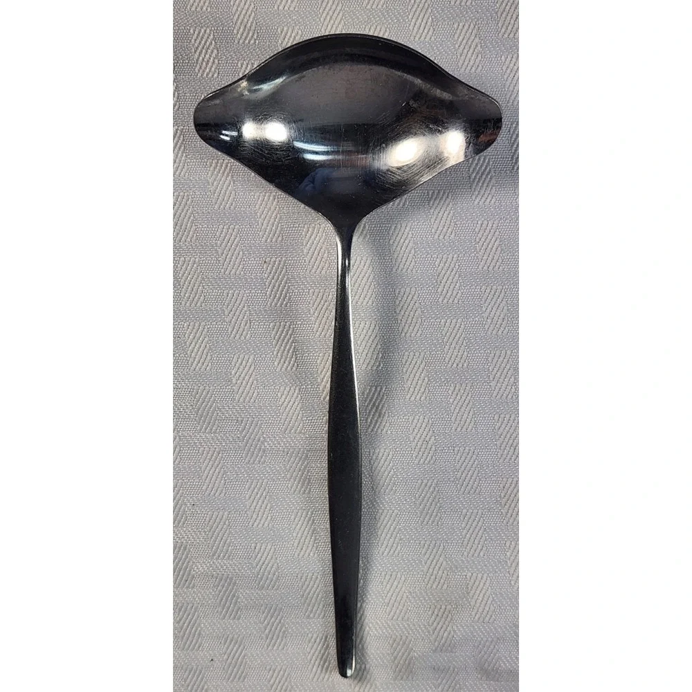 Vintage NASCO ASTRON Stainless Gravy Ladle Japan Atomic Mid Century Modern MCM